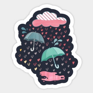 Let it Rain Sticker